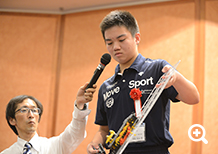 神尾 敦生くん（よじのぼる君）西条教室/中学1年生