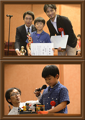 角野 優介くん（小3・東京　武蔵村山学園教室）/ボウリングゲームロボット ロボリンくん