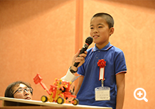 古舘 陽介くん（みこしだわっしょい）北千住駅前教室/小学4年生