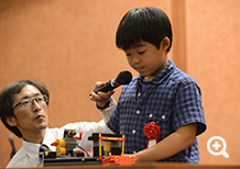 角野 優介くん（ボウリングゲームロボット　ロボリンくん）武蔵村山学園教室/小学3年生
