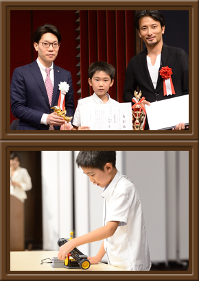 加藤 利大くん（小3・愛知　名古屋西　下萱津教室）/ダチョウロボット