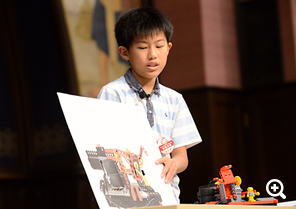 竹島 大喜くん（食人植物）
和歌山ビッグ愛教室/小学5年生