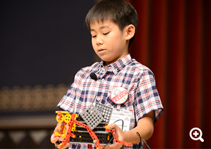 牧野 泰知くん（ゾウロボット）
大垣久瀬川教室/小学4年生