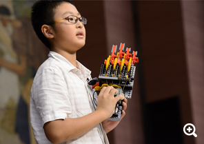 大野 拓也くん（オートブリッジカー）名古屋西　下萱津教室/中学1年生