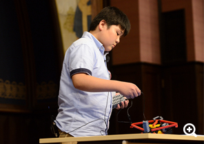 阿部 航汰くん（マンタロボ）
富沢駅前教室/中学1年生