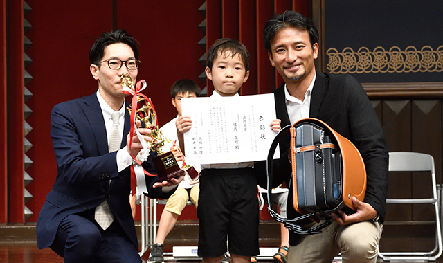 プライマリーコースの部 愛知・大高青山教室 勝又 皇晴君（年長） 作品名「はっしーくん」