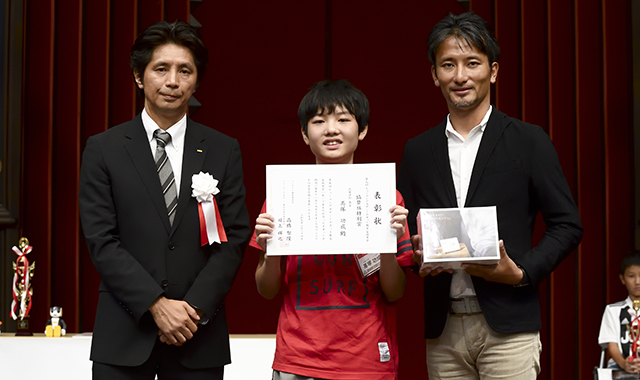 協賛社特別賞 埼玉・武蔵浦和教室 髙塚 功成君（中2） ロボットタイトル『音感知ロボット』画像01