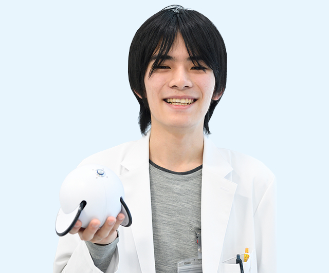 ロボティクスプロフェッサーコース　修了生　鳥山 樹君（18歳）