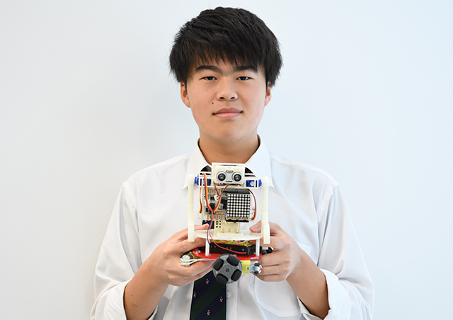 東京都　南大沢教室　三樹 拓弥君（高1）写真