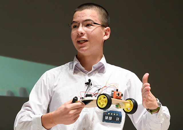 愛知県　植田教室　磯部 洋さん（中3）写真