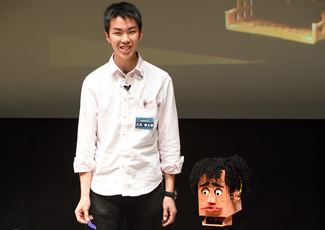 大阪府　狭山池前教室　大本 航太郎さん（高2）写真2