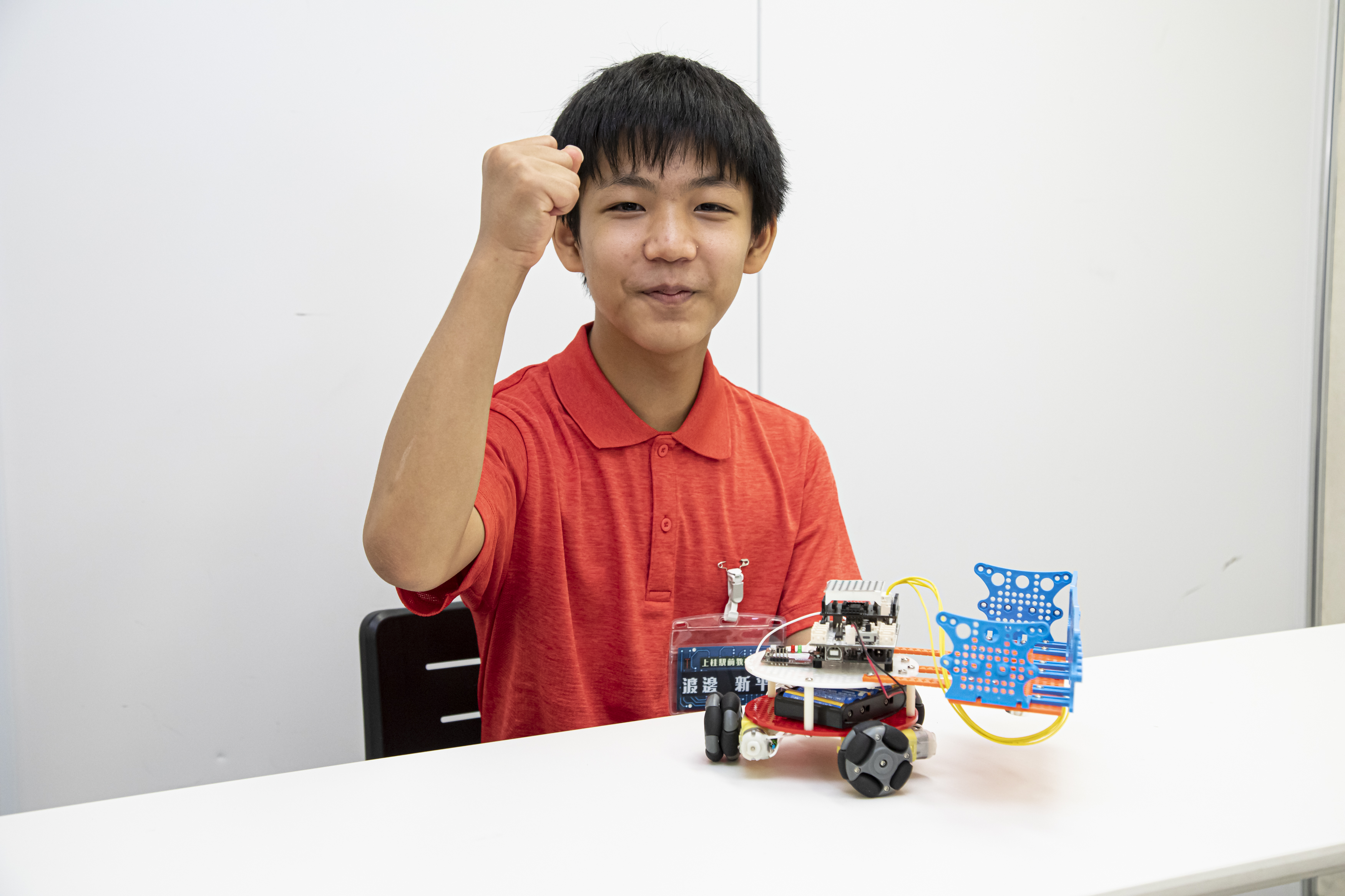 京都府 上桂駅前教室　渡邊 新平さん（中1）写真